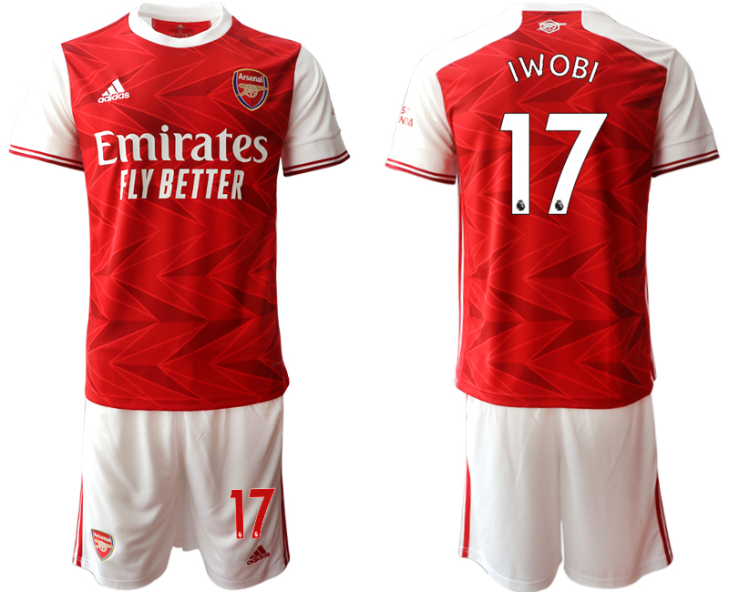 Men 2020-2021 club Arsenal home #17 red Soccer Jerseys->bayern munich jersey->Soccer Club Jersey